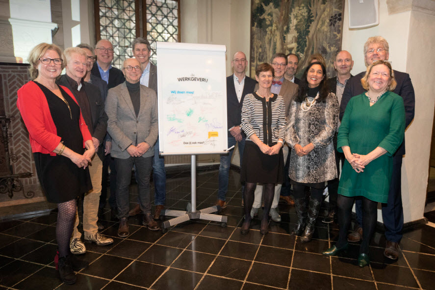 Ondertekening samenwerkingsverband De Werkgeverij