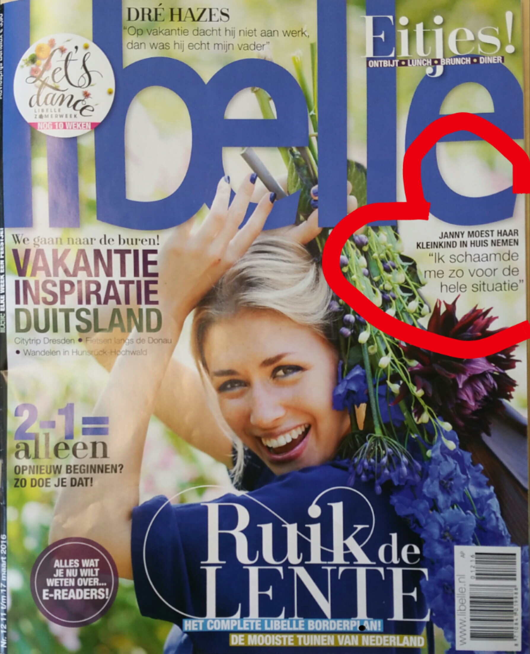 Cover libelle nr12-2016 pleegzorg Janny