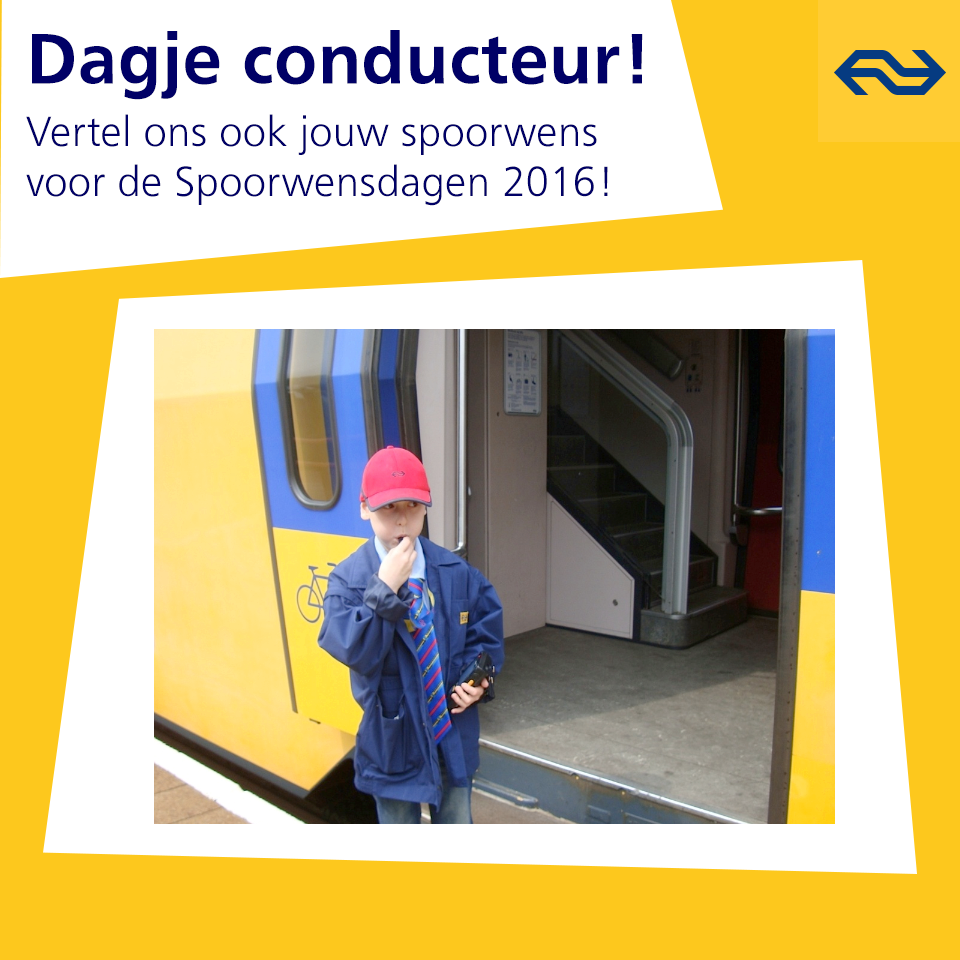 NS foto spoorwensdagen wil jij conducteur zijn